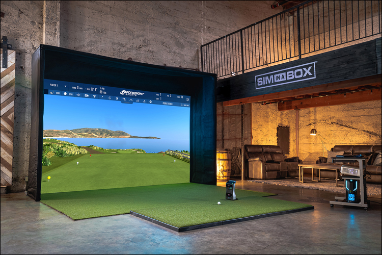 used trackman golf simulator for sale