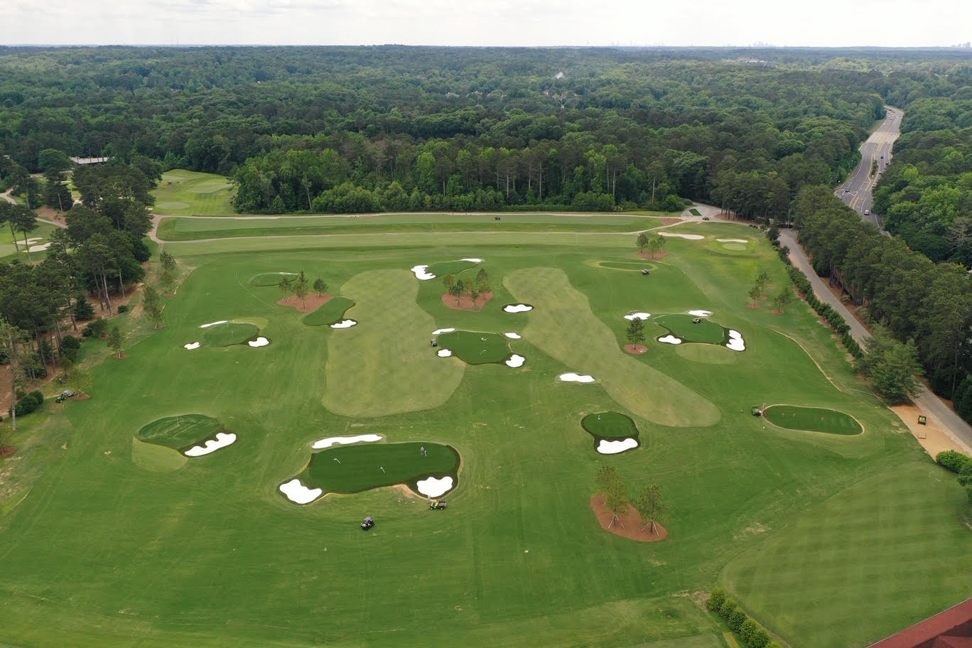 Atlanta Athletic Club Offers Exciting New Range and Short Game Areas